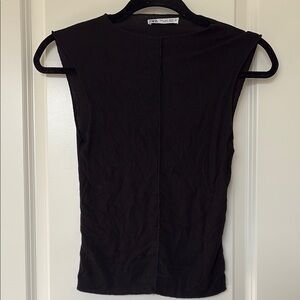 Zara Black Sleeveless Top